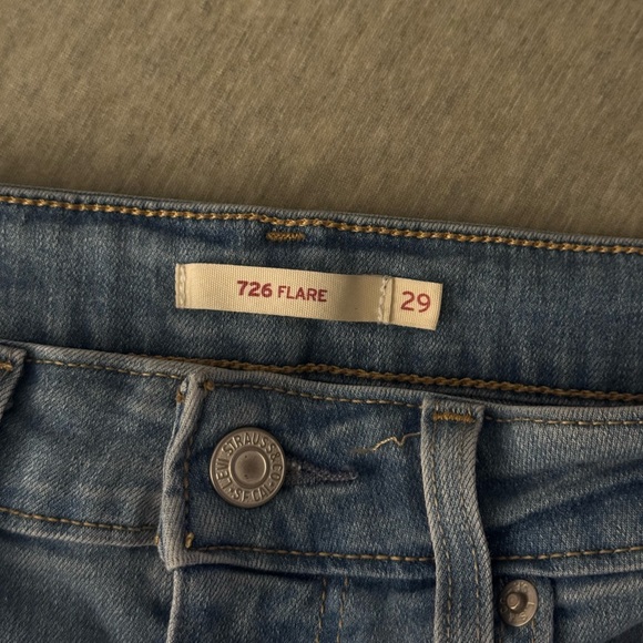 Levi’s 726 Flare Jeans Size 29 - Picture 5 of 9